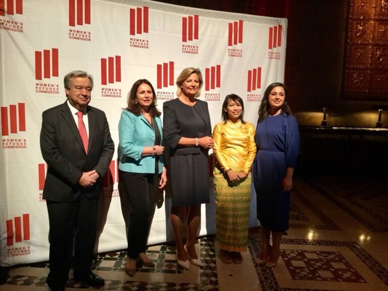 Cho Lay Mar at Women's Refugee Comission